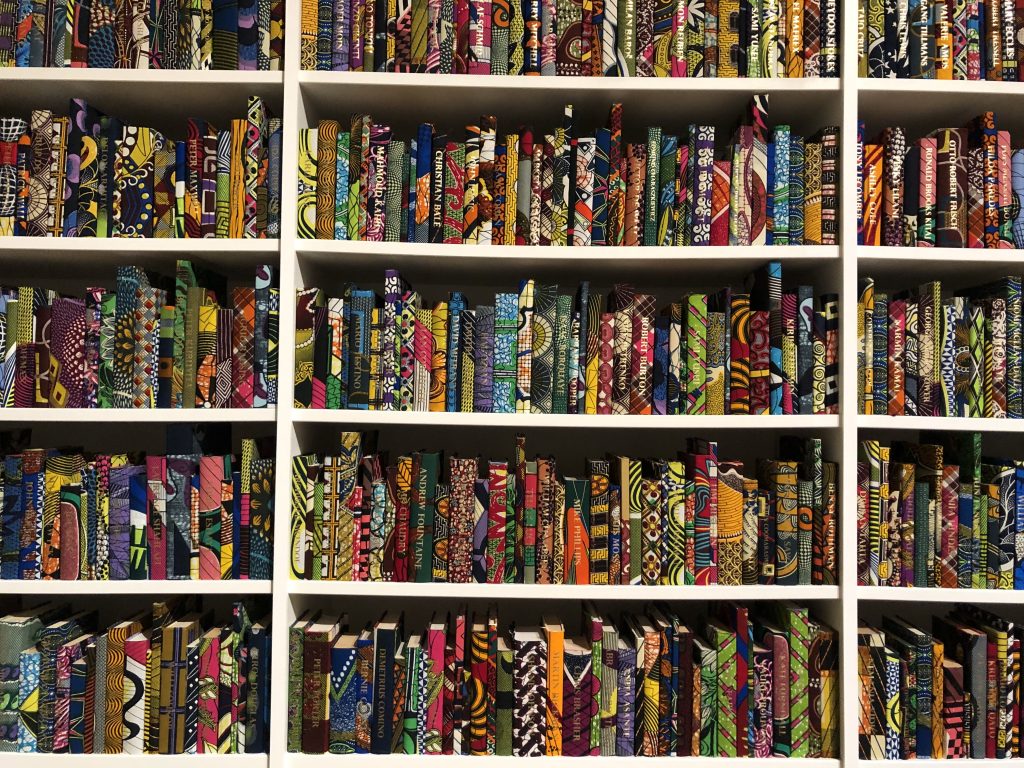 Yinka Shonibare's The British Library installation